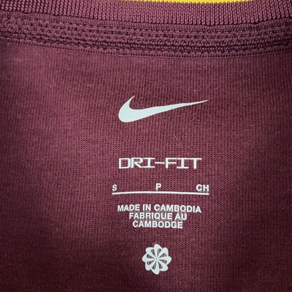 Minnesota Golden Gophers Sweatshirt Mens Small Red NCAA Quarter Zip Nike Dri Fit